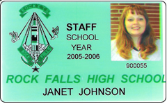 Secondary Student Id Card